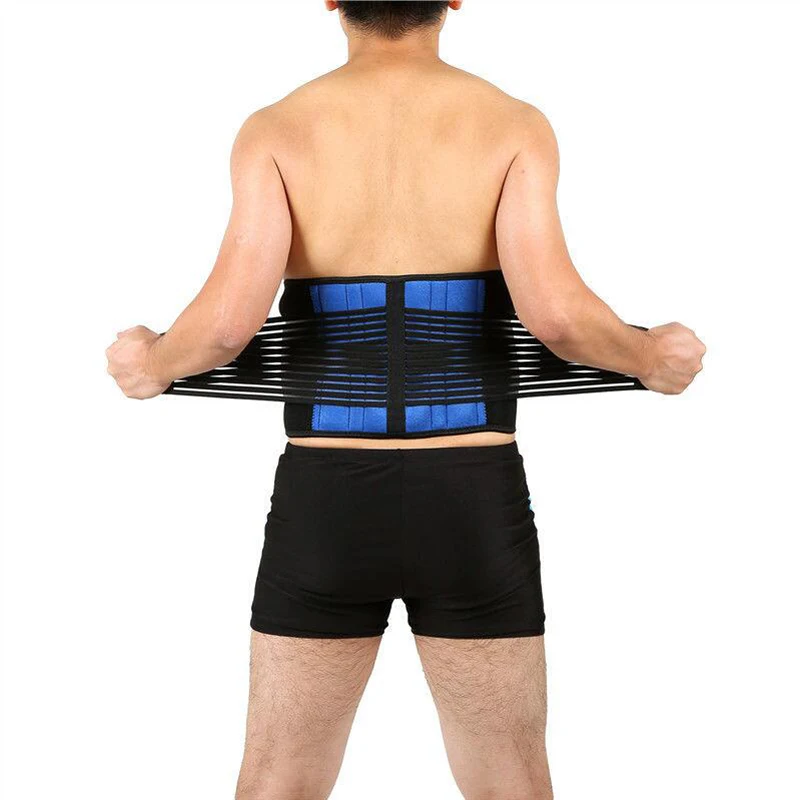 Эластичный пояс для похудения Поддержка назад Для женщин мужчин Осанка