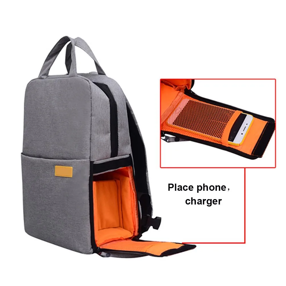 Fashion Camera Bag DSLR Laptop Backpack Waterproof Rucksack Travel Multifunctional Backbag for Lens Tripod Accessories P0 | Компьютеры и