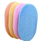 50 шт., Сверхтонкая гладкая губка для чистки лица с микропорами