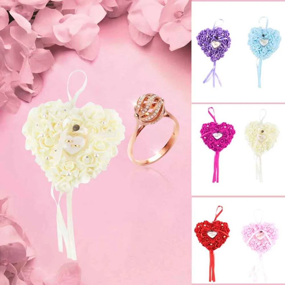 1 шт красочные новые элегантные розы свадебные сувениры в форме сердца дизайн