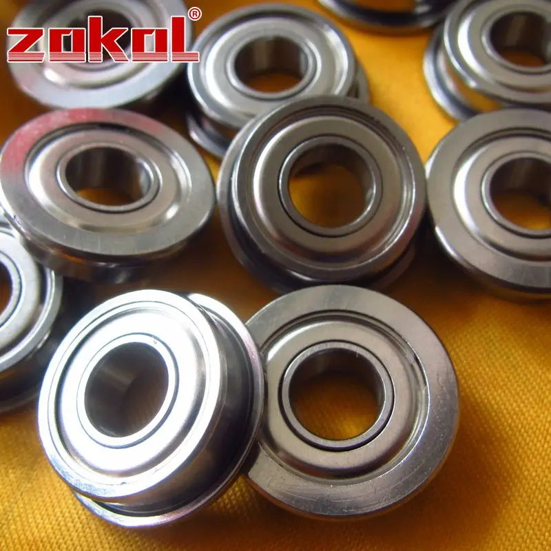 ZOKOL F698 ZZ подшипник F698ZZ фланцевый глубокий шаровой 8*19 (22) * 6 мм|bearing bearing|bearing groovebearing
