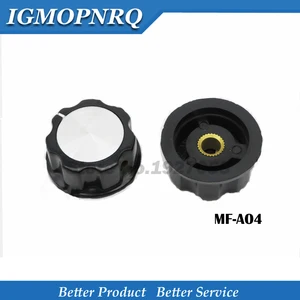 Ручка потенциометра MF-A04, 5 шт., WH118, WX050, бакелитовая ручка, медный сердечник, внутреннее отверстие, 6 мм, шляпка, Новинка