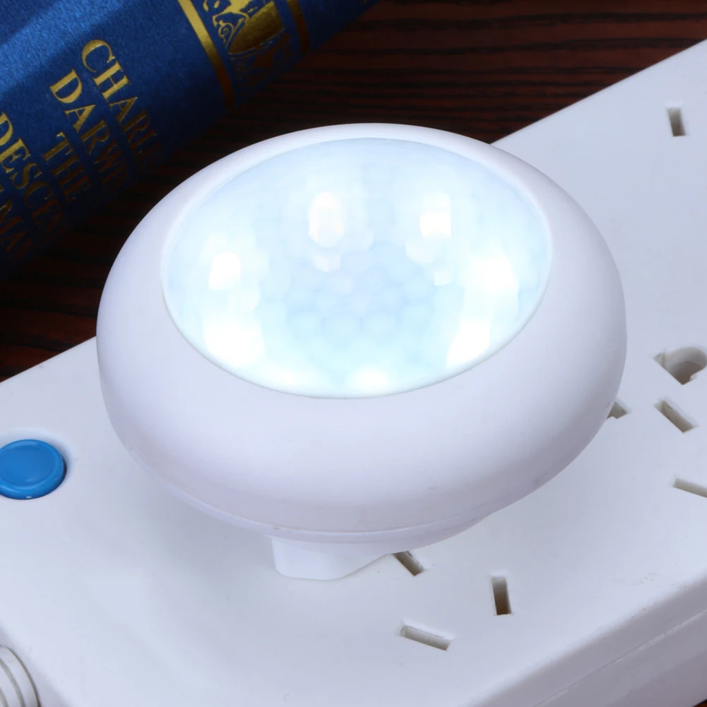 Светодиодный интеллектуальный датчик движения практичный ЕС штекер надёжный