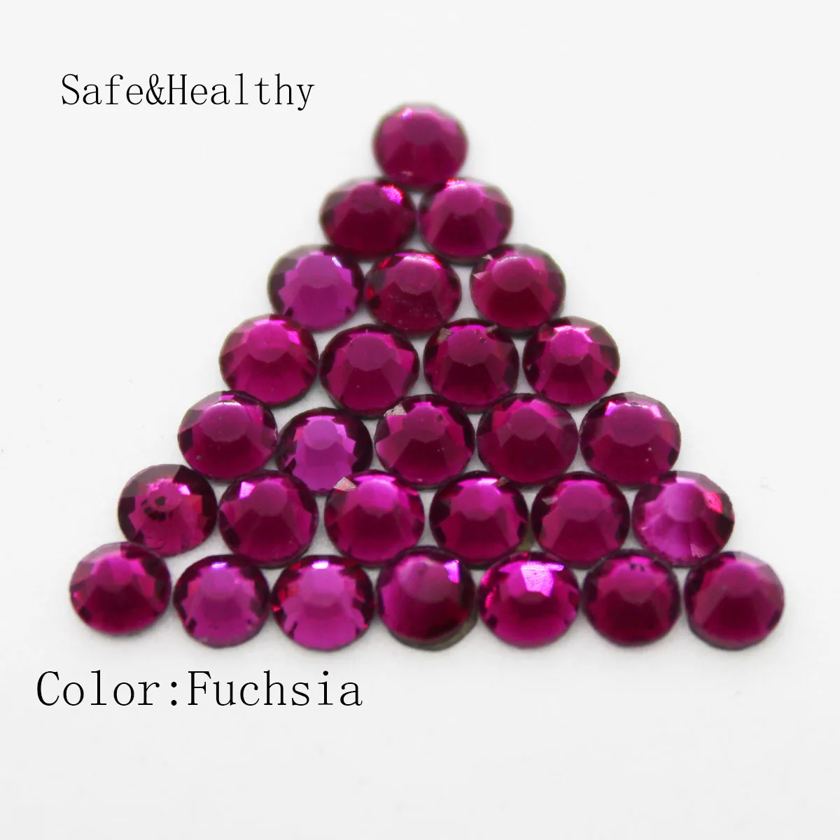 Fuchsia SS6-SS10 Machine Glass Material DMC Hotfix Rhinestones Flatback For Clothing Decoration | Красота и здоровье