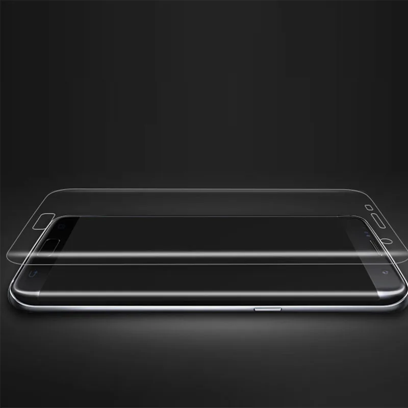 SemgCeKen полная 3d изогнутая Защитная пленка для экрана samsung galaxy s7 s 7 s7edge edge Прозрачная