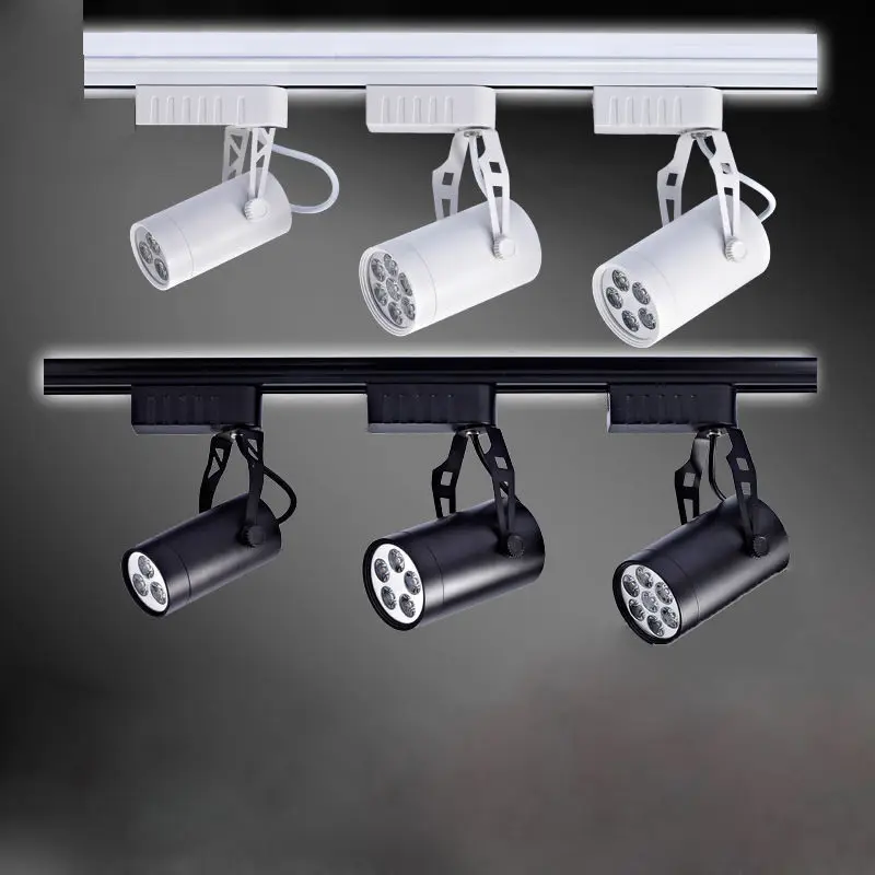 1 шт. светодиодный Трековый светильник 3 Вт 5 7 9 12 Вт|led lamp spot|energy savingled spotlight |