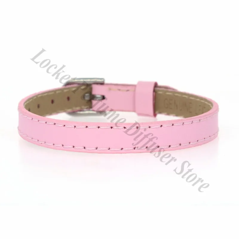 light pink 10 шт. 8 мм браслет из натуральной кожи браслет подходит 8 мм слайды Подвески слайд буквы женщин и мужчин ювелирных изделий - Окраска металла: light pink
