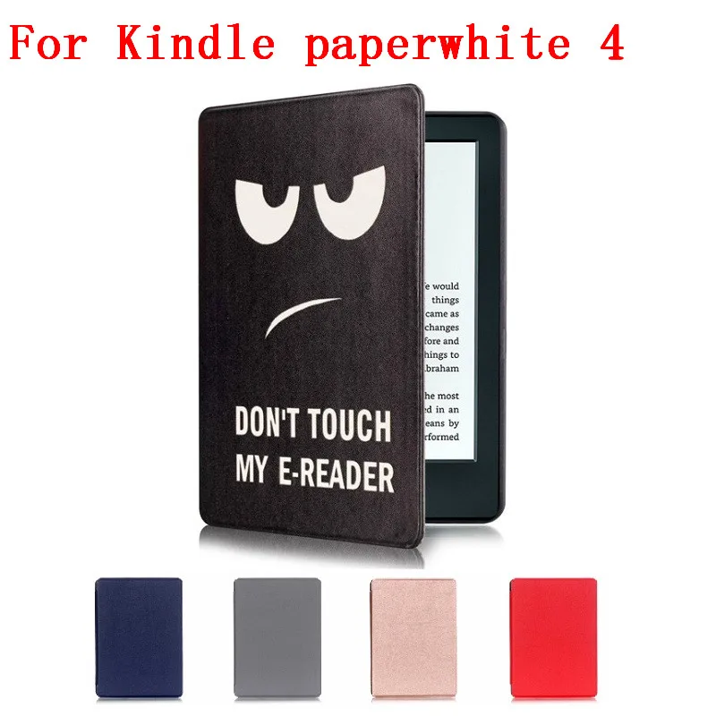Роскошный тонкий Фолио для Amazon Kindle Paperwhite 4 2018 Чехол Флип из искусственной кожи