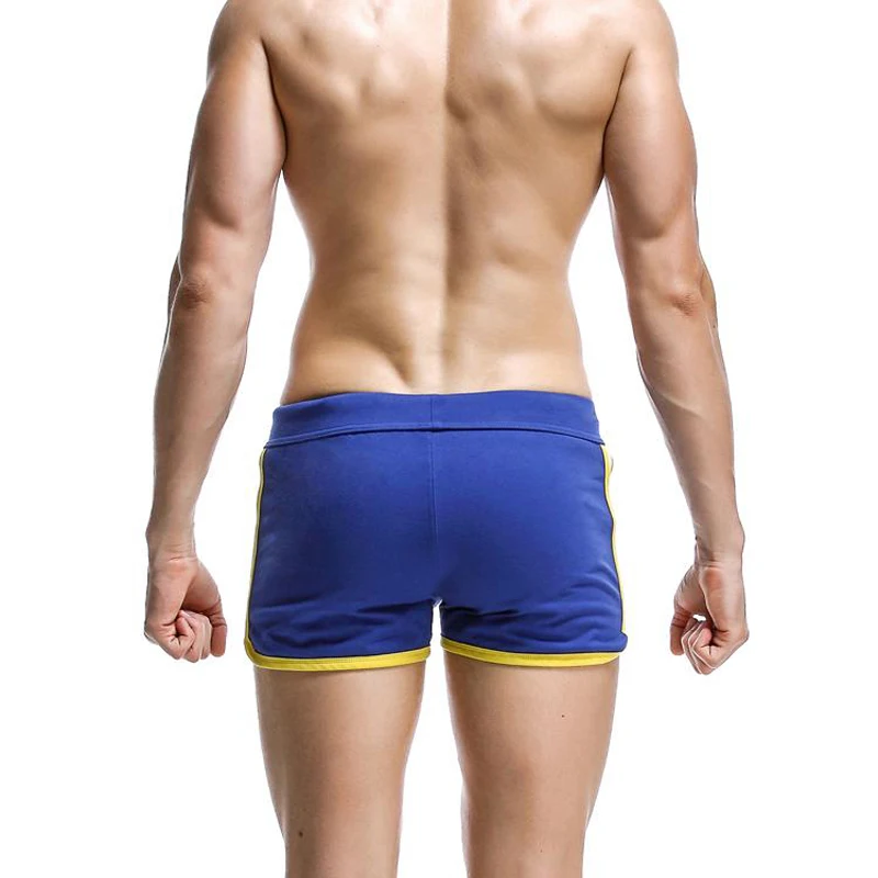 Хлопковые летние мужские спортивные шорты для активного отдыха бега пэчворк