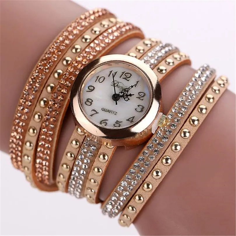 Модные женские туфли Часы Femmes режим Повседневное браслет EN Cuir montre халат