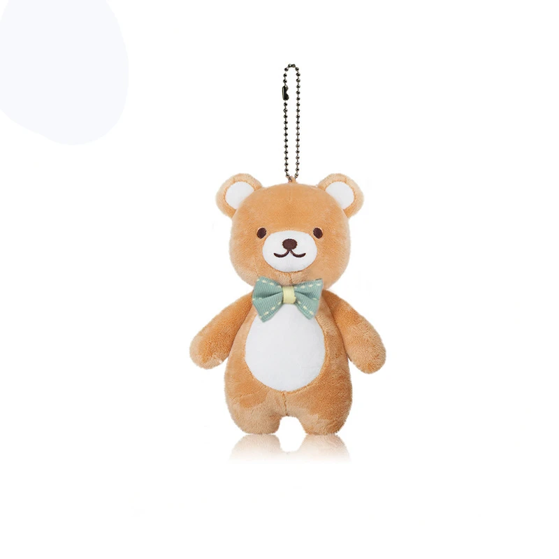 4 Пять Kawaii животных плюшевые игрушки коала Висячие крокодил мягкие игрушки медведь сумка брелок кулон Маленькие куклы свадебные игрушки - Цвет: 4