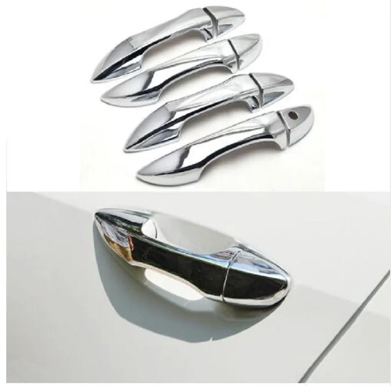 

4Pcs Car-Styling Door Handle Decoration Protection Cover Trim ABS For America For Toyota Corolla 2014 2015 2016 Auto Accessories