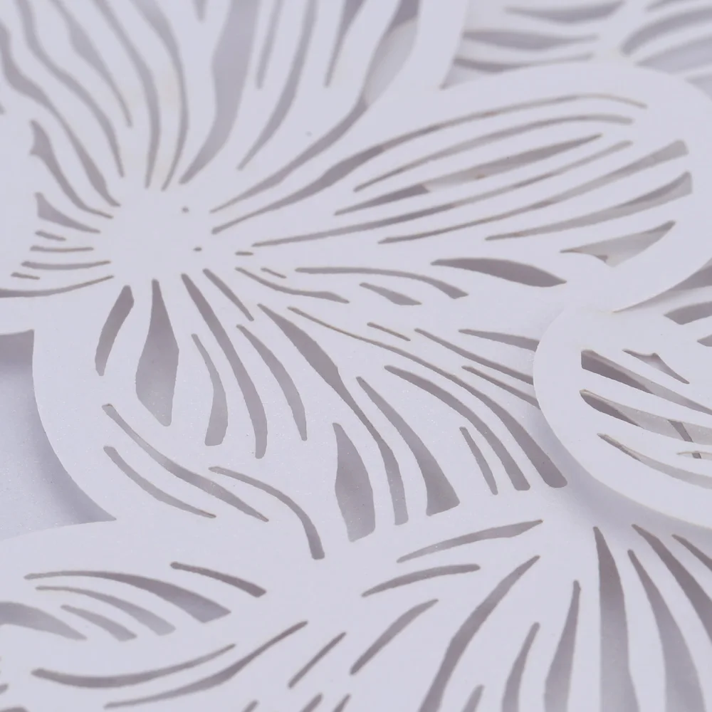 20 шт. изысканный перламутровый бумажный Свадебный Пригласительный лист ажурный