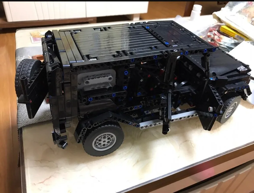 Technic 20100 совместимый Technic MOC 2425 G500 AWD Wagon RC моторы автомобильные наборы строительные блоки кирпичи развивающие игрушки