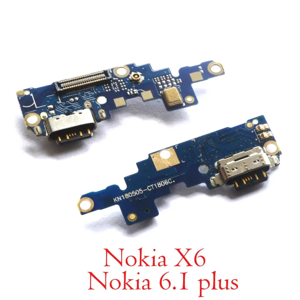 Гибкий кабель для зарядного устройства Micro USB Nokia 6 1 plus/зарядный порт X6|Шлейфы