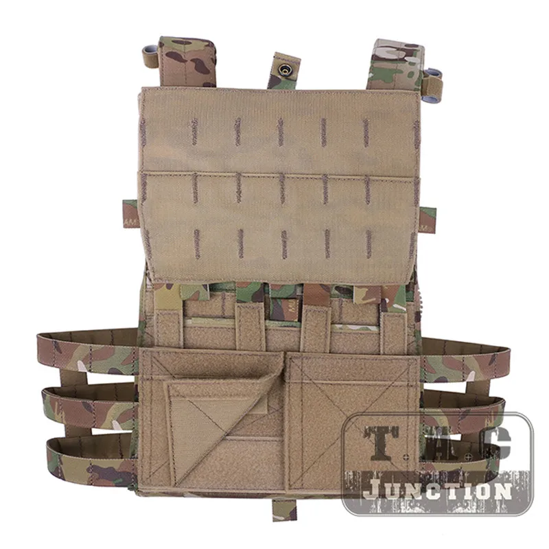 Emerson Тактический адаптивный жилет AVS плиты Перевозчик MOLLE легкий 3 полосы скелетный пояс