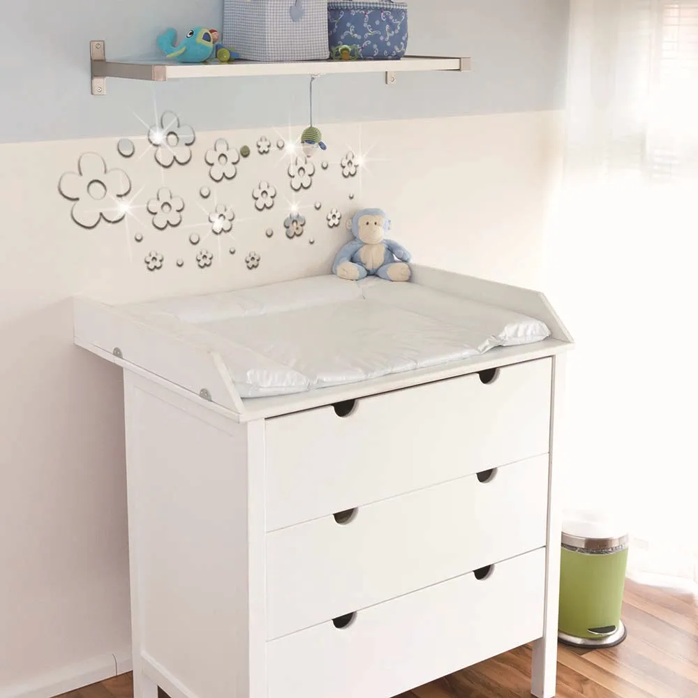 Funlife лепесток 3D зеркальные настенные наклейки персонализированные трехмерные ТВ