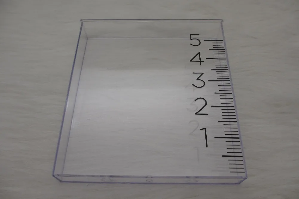 Простой в чтении дизайн с плавающим дождевиком метрический измеритель дождя