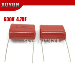 Конденсатор полипропиленовый, 5 шт.лот 630V475 630V475J, шаг 4,7 мкФ, 30 мм, 630 в, 475 CBB