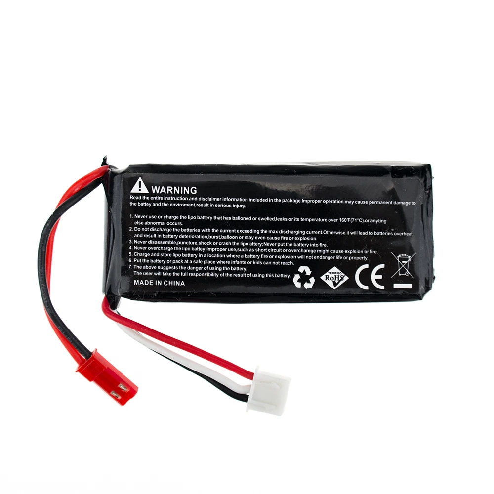 Литий Полимерный Аккумулятор 7 4 В 610 мА/ч 15C Вт/ч аккумуляторы для Hubsan H502S H502E X4