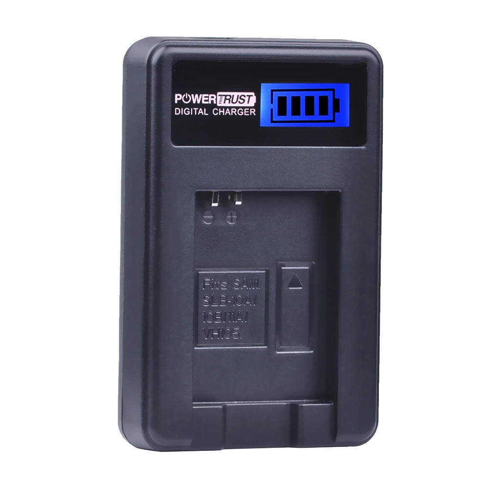 

1Pcs SLB-10A SLB10A SLB 10A LCD USB Battery Charger for Samsung EX2F WB150F WB250F WB350F WB750 WB800F WB500 WB550 HZ10