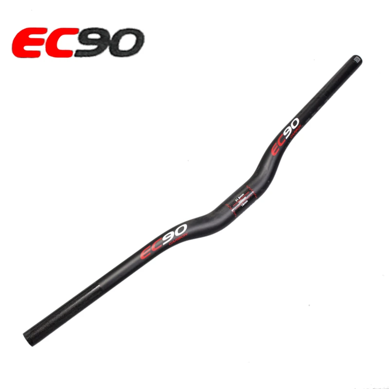 rise 680mm EC90 углеродный MTB/горный велосипед изгиб стояк руль/прямой плоский руль UDMatt - Цвет: rise 680mm