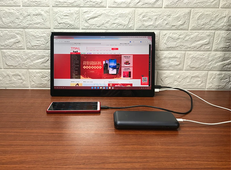 Сенсорный монитор 15 6 дюйма Type c 4K для MAC Switch PS4pro XBOX NS полностью новый экран 100% IPS с