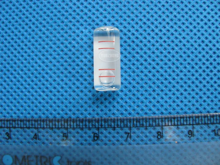 QASE 8*21 мм DA3 Высокоточный уровень стекла пузырьковый цилиндрический спиртовой