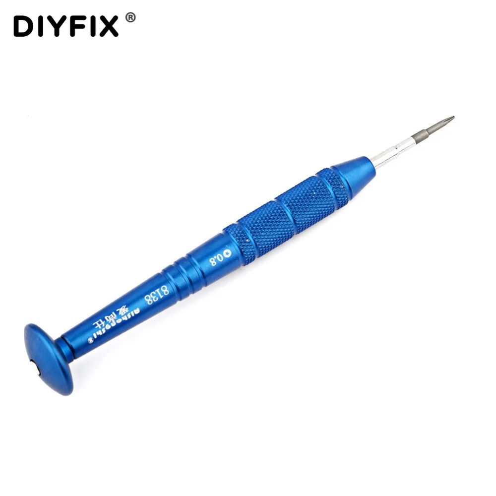 DIYFIX прецизионных отверток P2 1,2 1,5 крест 2,5 Phiilips 0,6 Y Совет T2 2,5 Hex для iPhone samsung телефон MP3 Ремонт Открытие Инструмент