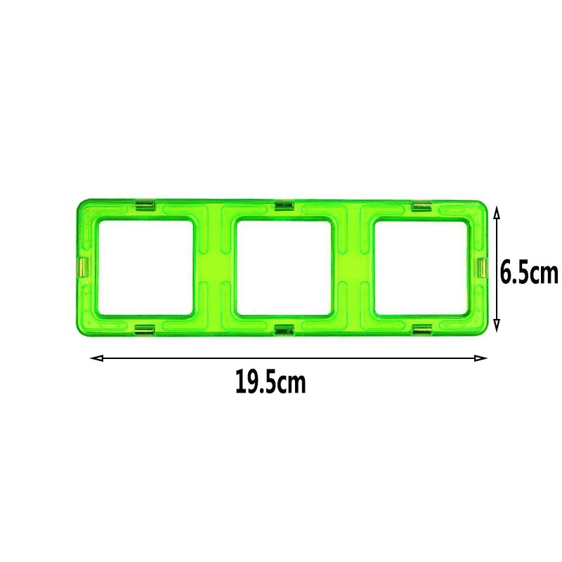 Pure magnetic block magnetic set magnet assembly magnet boy complement children puzzle toys - Цвет: Светло-серый