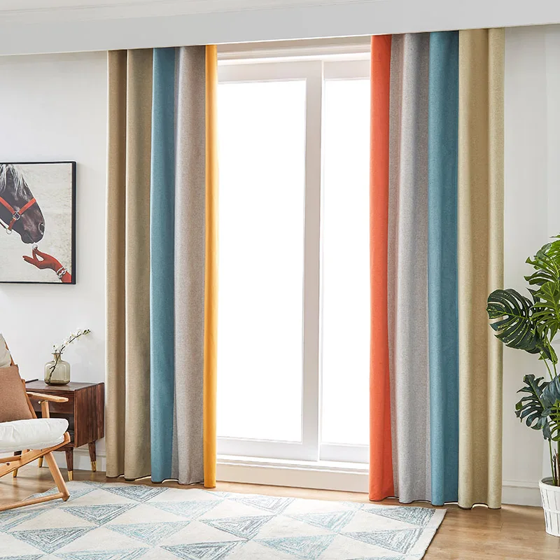 Затемненные шторы сделай сам для гостиной Cortinas Modren, декор для детской комнаты, Rideaux, кухонные шторы, оконные шторы, индивидуальные