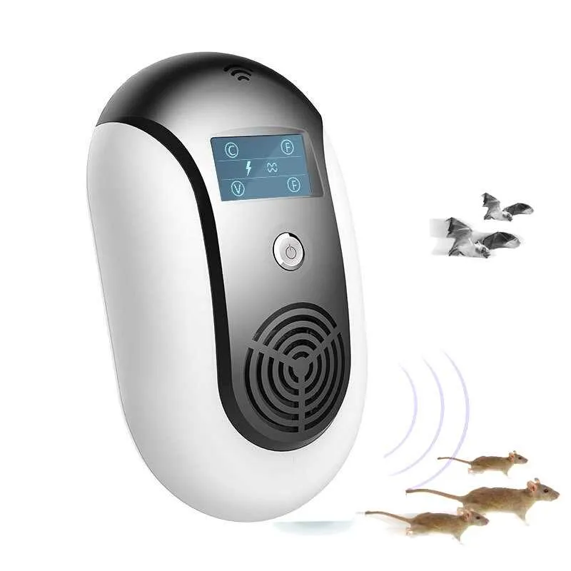 Электронный ультразвуковой отпугиватель вредителей домашний репеллент от