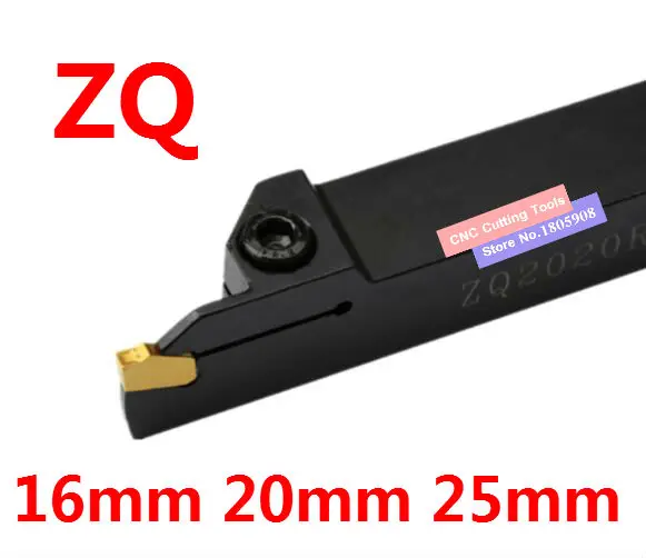 1 шт. ZQ1616R-2/3/4 ZQ2020R-2/3/4 ZQ2525R-3/4/5/6 ZQ1616L-2/3/4 ZQ2020L-2/3/4 ZQ2525L поворотный держатель, токарный станок с ЧПУ режущие инструменты