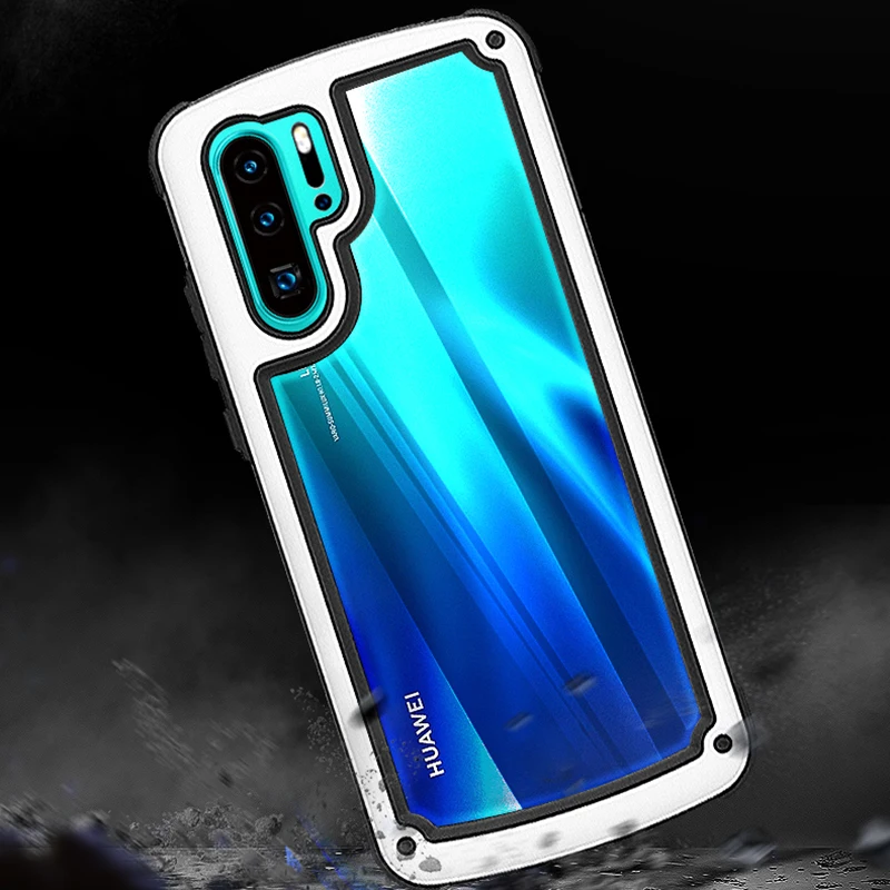 Роскошный противоударный бронированный чехол для huawei P30 P20 Pro lite plus P30pro