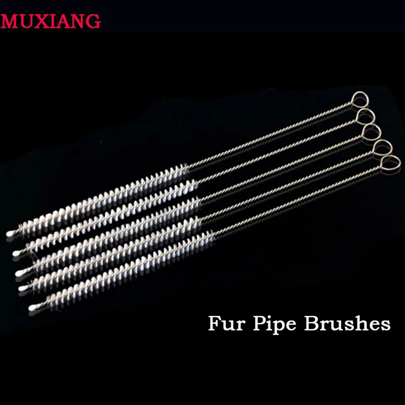 MUXIANG 10 шт. нейлоновые щетки для очистки табака из нержавеющей стали набор