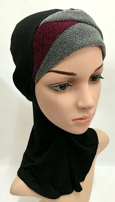 Распродажа блестящая мусульманская шапка с трехслойным крестом мусульманский