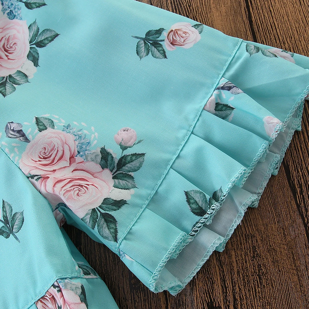 

2019 Toddler Kids Girls Clothes Set Solid Color Off Shoulder Tops +Floral Print Shorts 2cps Outfits Set Girls Clothing Set 2-6Y