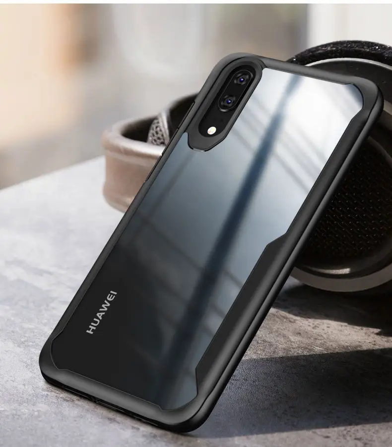Black Прозрачный Силиконовый противоударный чехол для samsung Galaxy M10 M20 M30 A70 A50 A40 A30 A20E A2 J2 Core S8 S9 S10 плюс бронированный чехол Funda - Цвет: Black