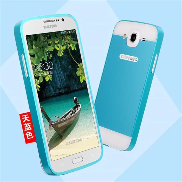 Новое поступление алюминиевый металлический каркас + PC задняя крышка 2in1 телефон