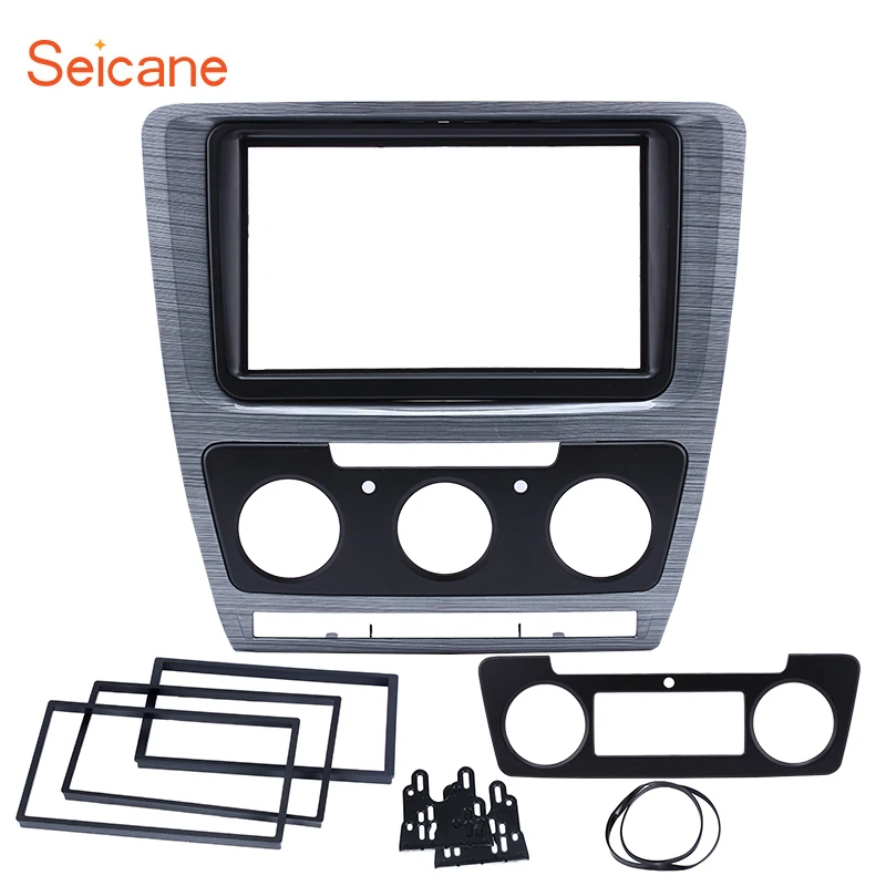 Seicane 2 DIN Автомобильная стереофоническая рамка CD DVD панель Indash комплект монтажный