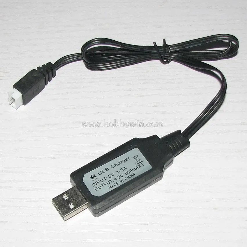 USB-штекер 8 4 в 7 мА с лампой для зарядки 2S LiPO-аккумулятора запчасти