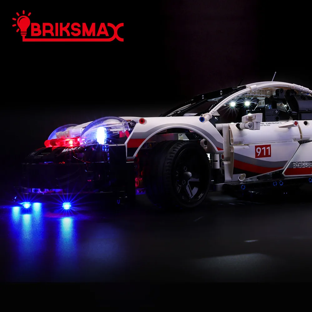 BriksMax осветительный комплект для строительных блоков серии Technic, совместимых с 42096(модель не входит в комплект
