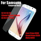 Премиум Закаленное стекло пленка для Samsung Galaxy S6 S3 S4 S5 mini A3 A5 A7 Core Grand Prime G530 G360 Alpha G850 защита экрана