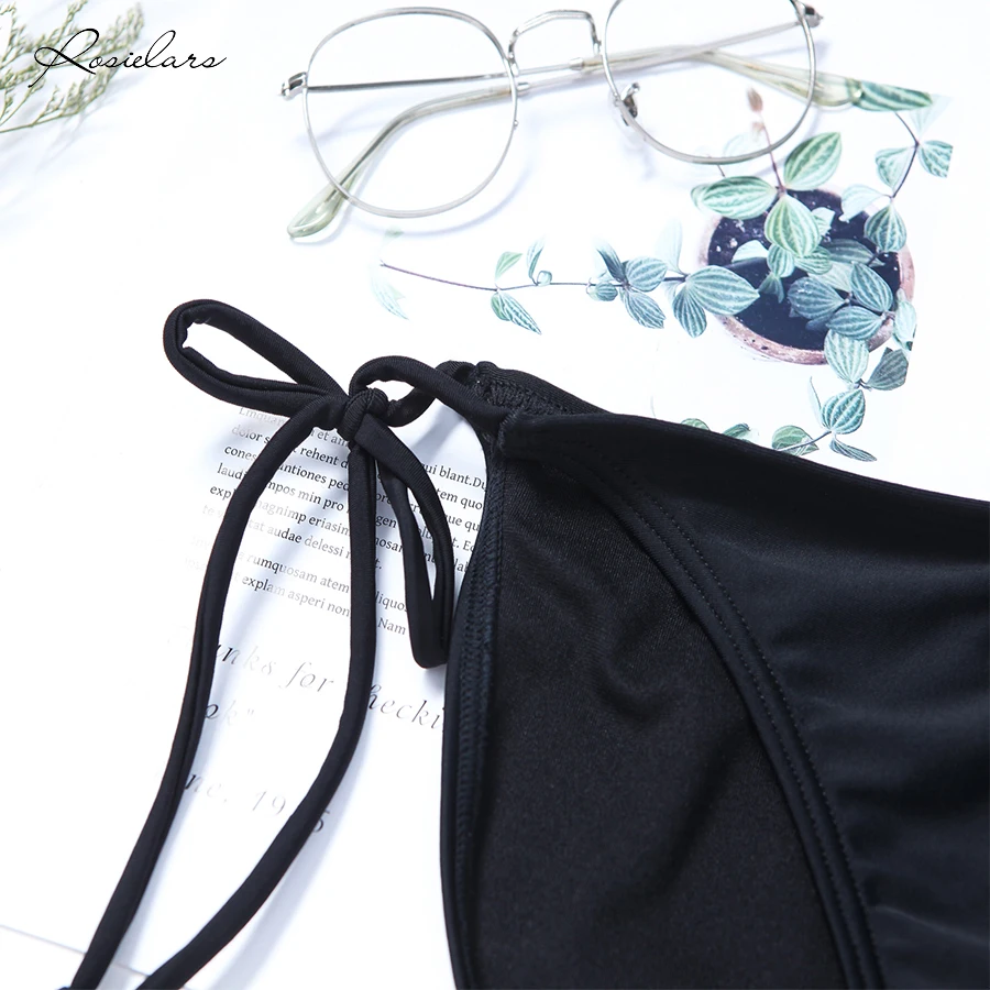 Лето 2019 г. купальный костюм ROSIELARS модный сексуальный комплект бикини женский