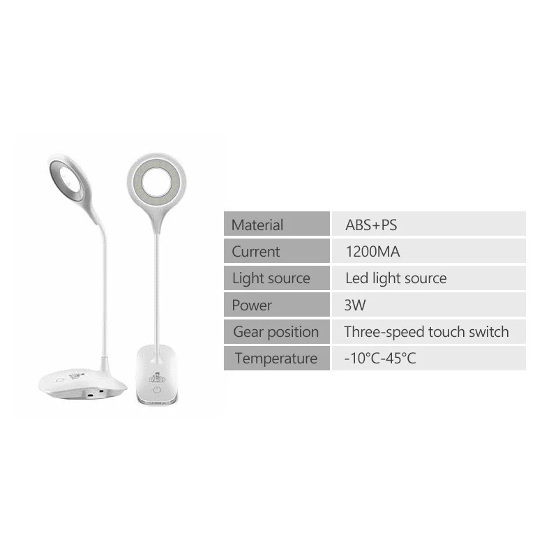 Современные настольные лампы LED защита глаз сенсорный выключатель настольная