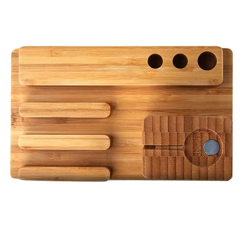 3in1 древесины зарядная станция деревянные док-станция bamboo держатель стойки