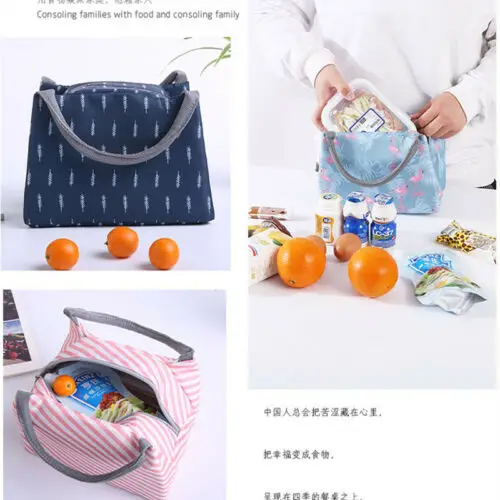 Сумочка для ланча Женская Изолированная Термосумка сумка путешествий пикника