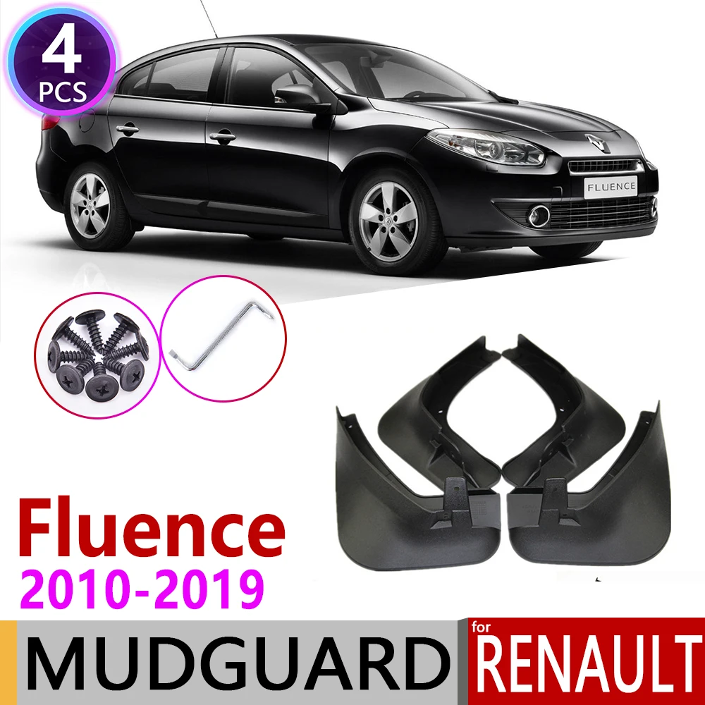 

Mudflap for Renault Fluence Samsung SM3 2010~2019 Fender Mud Guard Flap Splash Flaps Mudguards Accessories 2011 2012 2013 2014