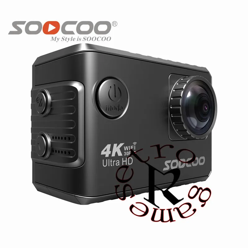 

DHL 5-10 шт./партия SOOCOO F500 4K WIFI Спортивная Экшн-камера Ultra HD Водонепроницаемая подводная DV-видеокамера