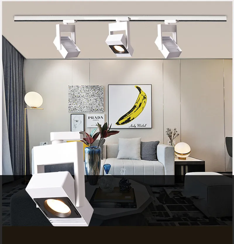 LED COB дорожное освещение для дома бизнес магазина 20 Вт 30 220 В 3000 К 4000 к 6000 квадратное